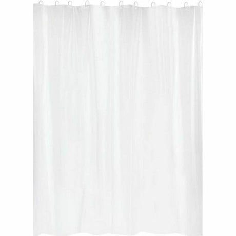 Cortina de Duche Gelco Branco PVC PEVA 180 x 200 cm - EcoNest