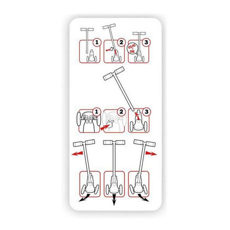 Trotinete Stamp STA3496271230067 Cor de Rosa - EcoNest