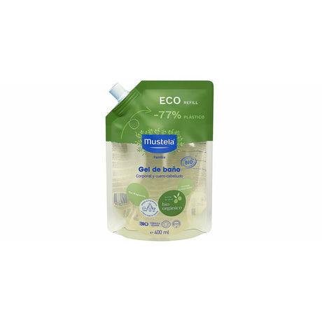 Gel e Champô 2 em 1 Mustela Recarga 400 ml - EcoNest