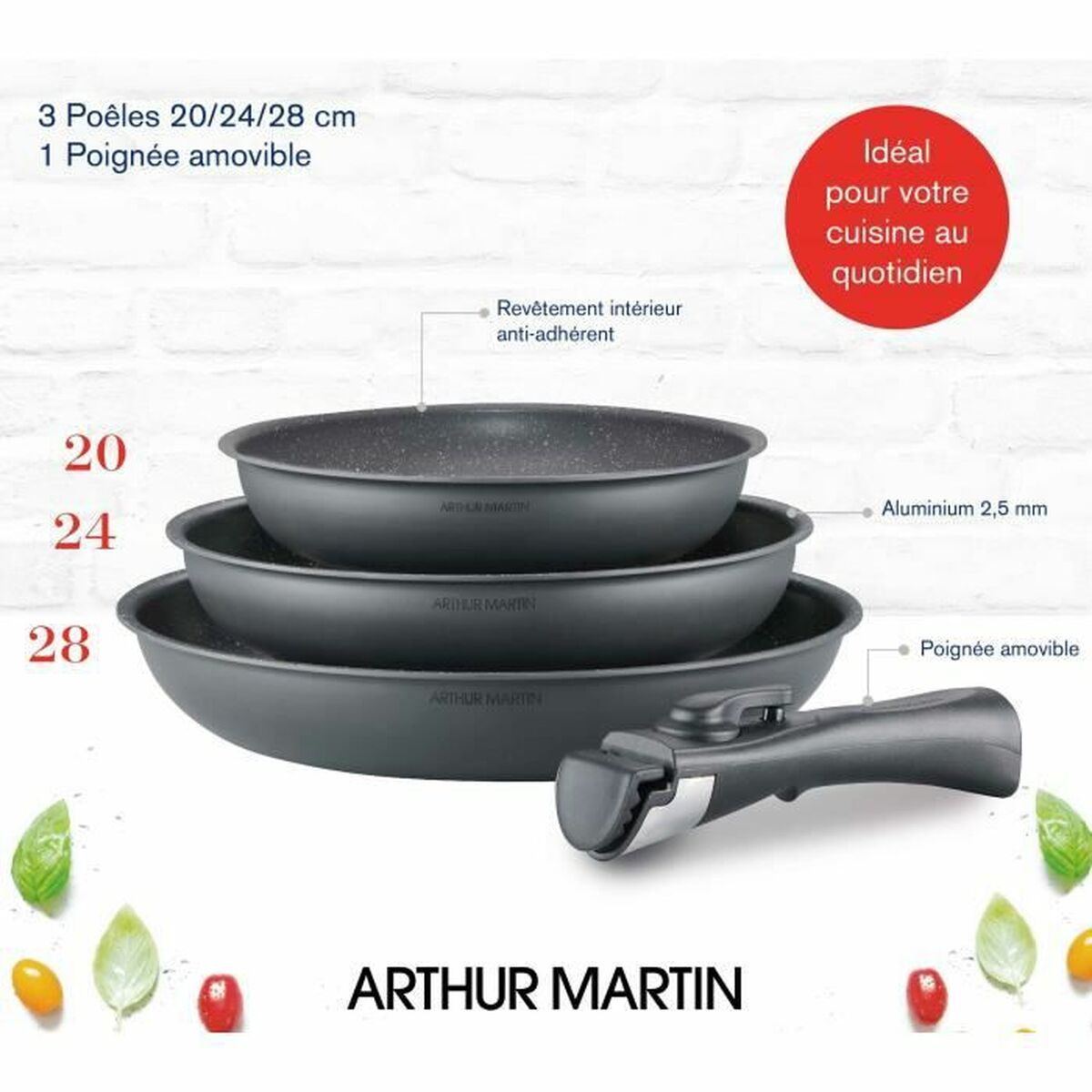 Cookware Arthur Martin  