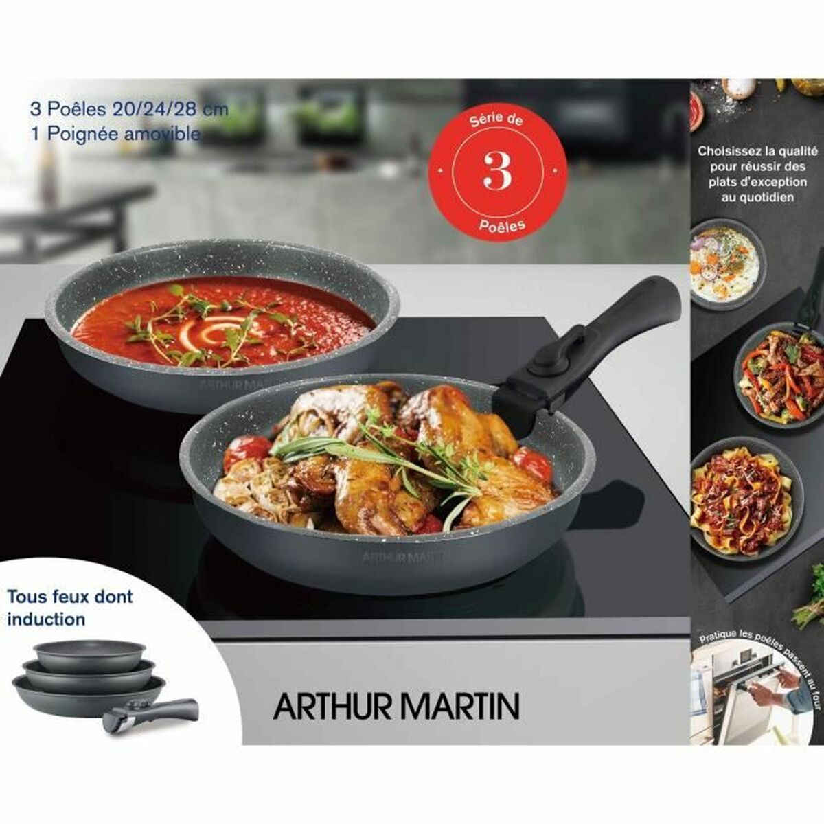 Cookware Arthur Martin  