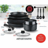 Bateria de Cozinha Arthur Martin AM268B 12 Peças - EcoNest