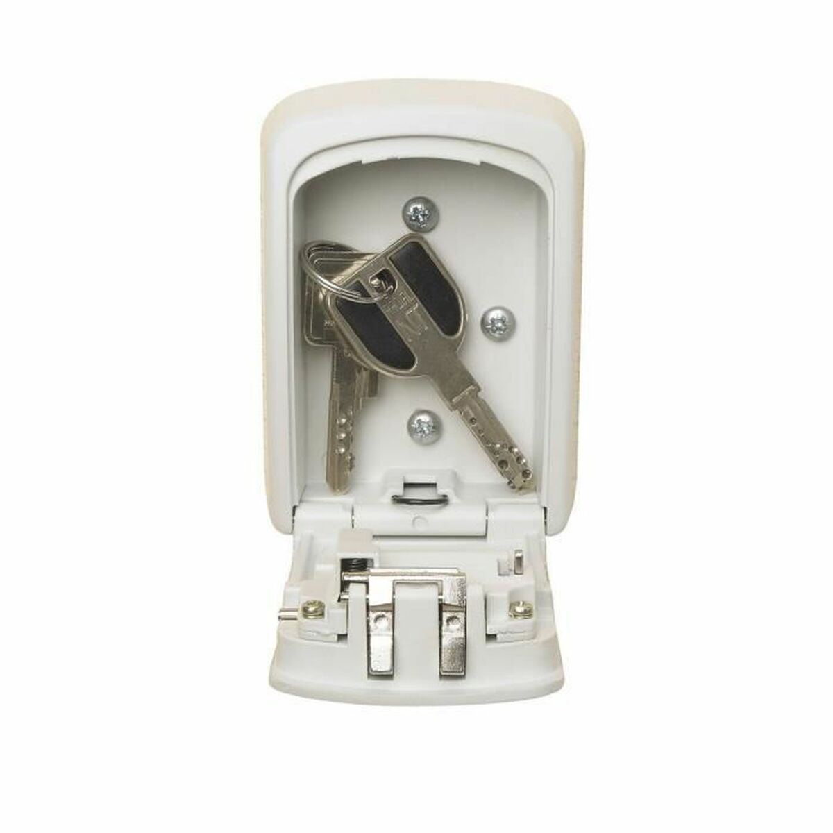 Cofre Master Lock 5401EURDCRM Chaves Branco Cinzento Metal Alumínio 8 x 3 x 12 cm - EcoNest