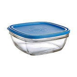 Lancheira Hermética Duralex Freshbox Azul Quadrado (23 x 23 x 9 cm) (3 L) - EcoNest