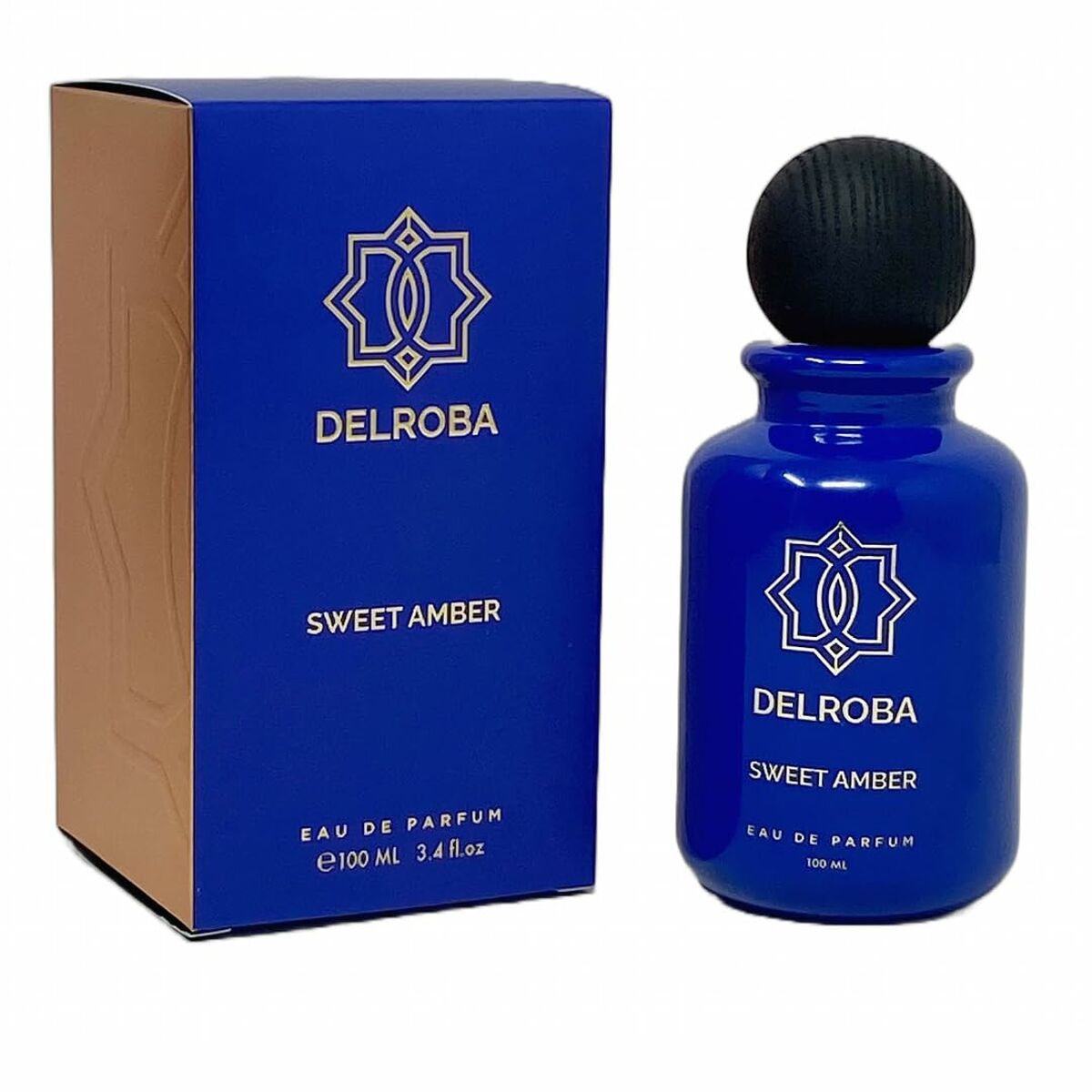 Perfume Homem Delroba EDP Sweet Amber 100 ml - EcoNest