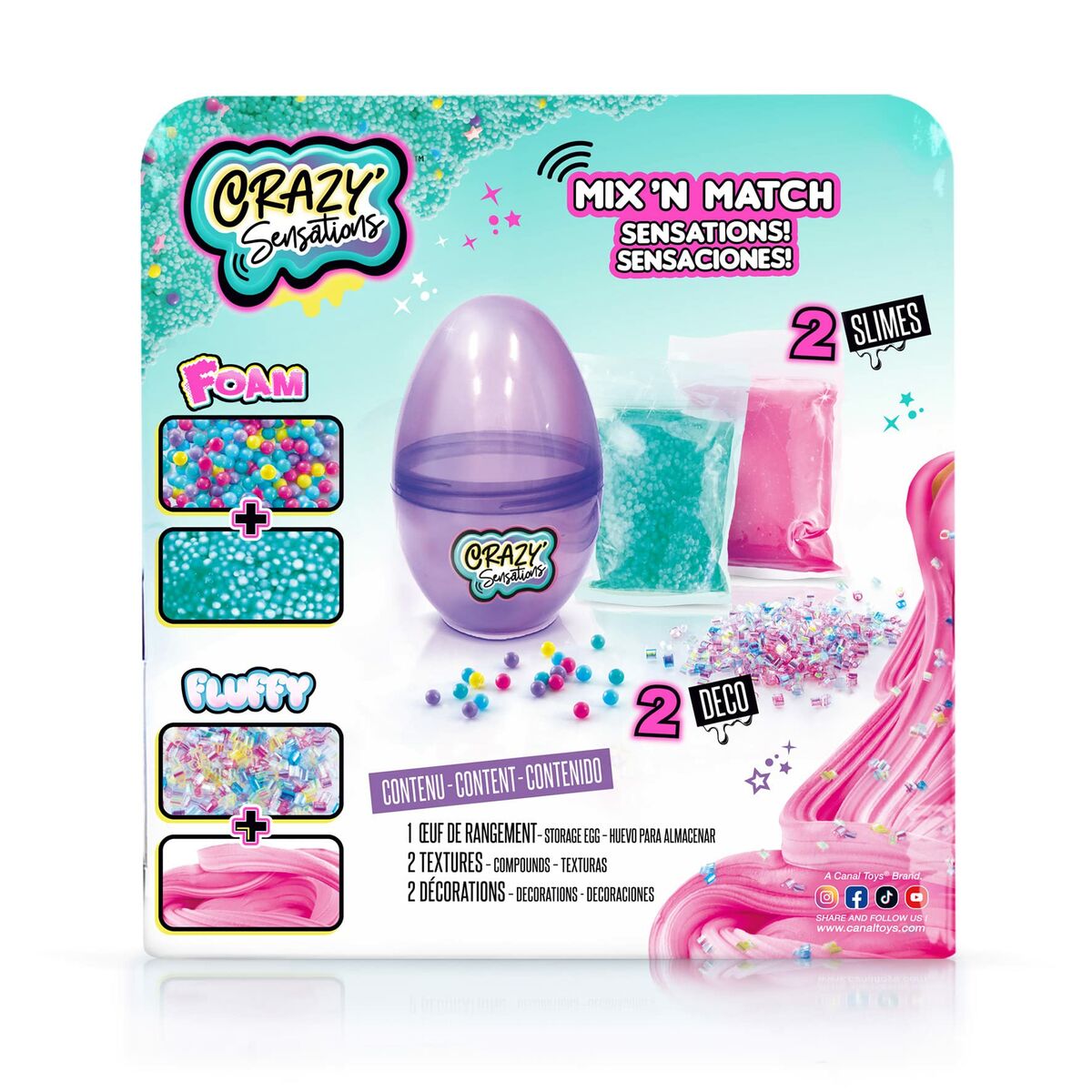 Slime Canal Toys Crazy Sensations - EcoNest