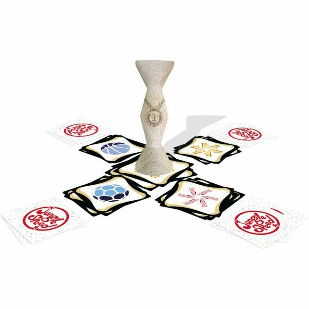 Jogo de Mesa Asmodee Jungle Speed: Paris Olympics 2024 (FR)