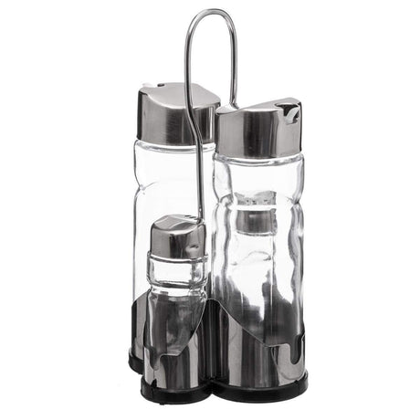 Saleiro com Tampa Secret de Gourmet Multicolor Transparente Vidro Aço inoxidável - EcoNest