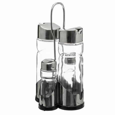 Saleiro com Tampa Secret de Gourmet Multicolor Transparente Vidro Aço inoxidável - EcoNest