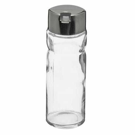 Saleiro com Tampa Secret de Gourmet Multicolor Transparente Vidro Aço inoxidável - EcoNest