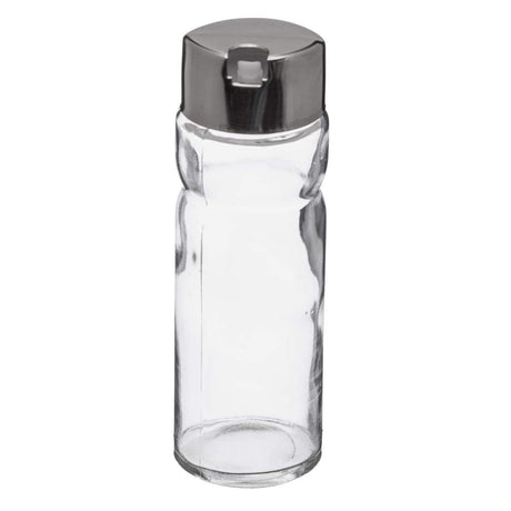 Saleiro com Tampa Secret de Gourmet Multicolor Transparente Vidro Aço inoxidável - EcoNest