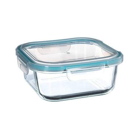 Lancheira 5five 18,20 x 18,20 x 7,4 cm 1,18 L Cristal Azul Multicolor - EcoNest