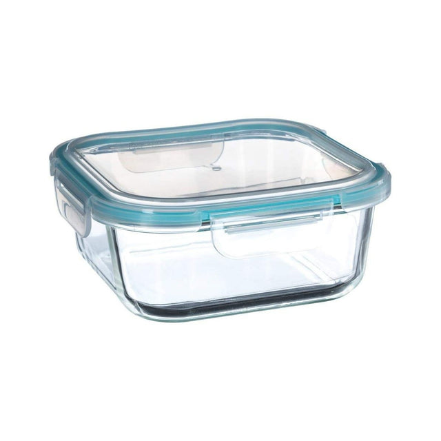Lancheira 5five 18,20 x 18,20 x 7,4 cm 1,18 L Cristal Azul Multicolor - EcoNest