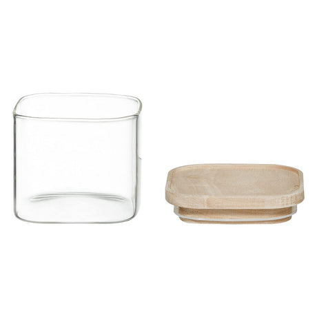 Conjunto de 4 Potes Secret de Gourmet Cozinha Empilhável Vidro - EcoNest