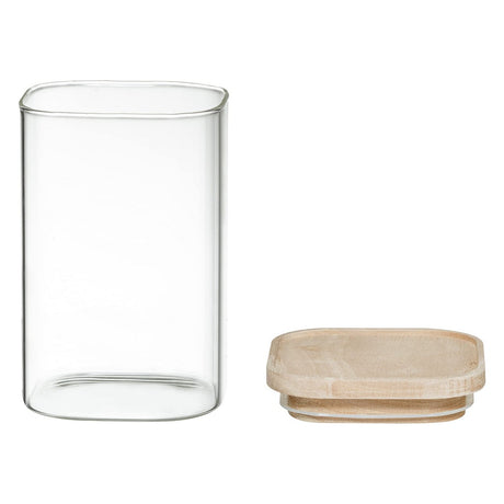 Conjunto de 4 Potes Secret de Gourmet Cozinha Empilhável Vidro - EcoNest