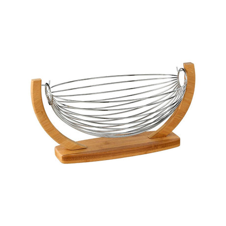 Fruteira 5five Swing Metal cromado inoxidável (36,5 x 21 x 18,5 cm) - EcoNest