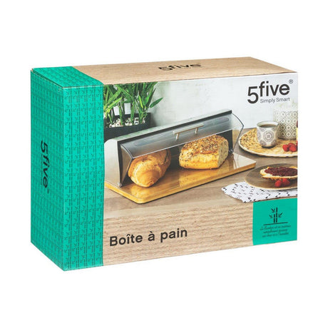 Cesta do Pão 5five Bambou cuisine Prateado - EcoNest
