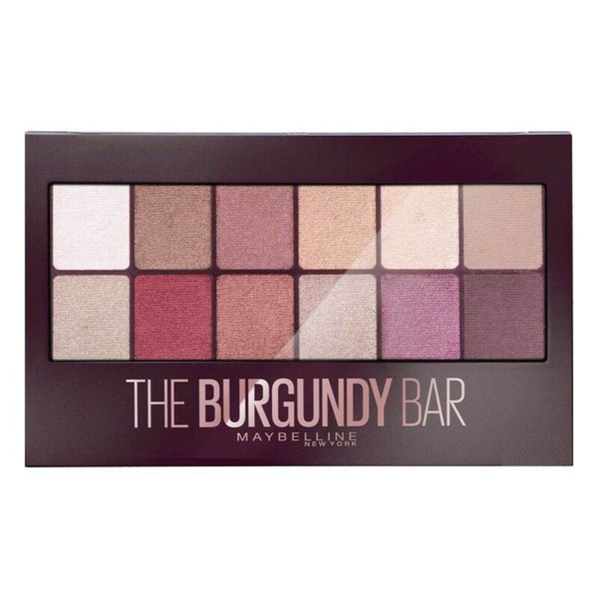 Paleta de Sombras de Olhos The Burgundy Bar Maybelline (9,6 g) - EcoNest