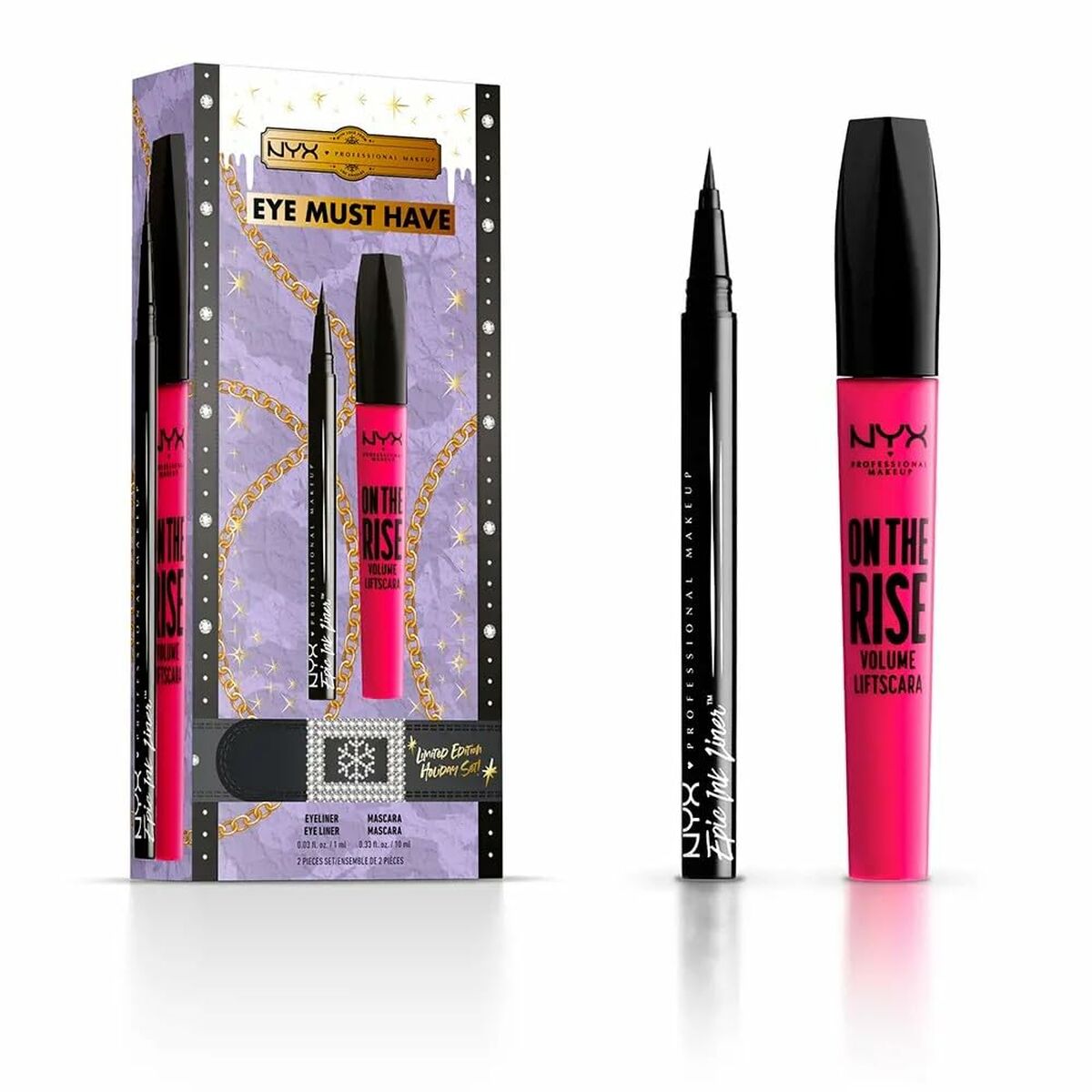 Conjunto de Maquilhagem NYX Eye Must Have Limited Edition Edição limitada Olhos 2 Peças - EcoNest