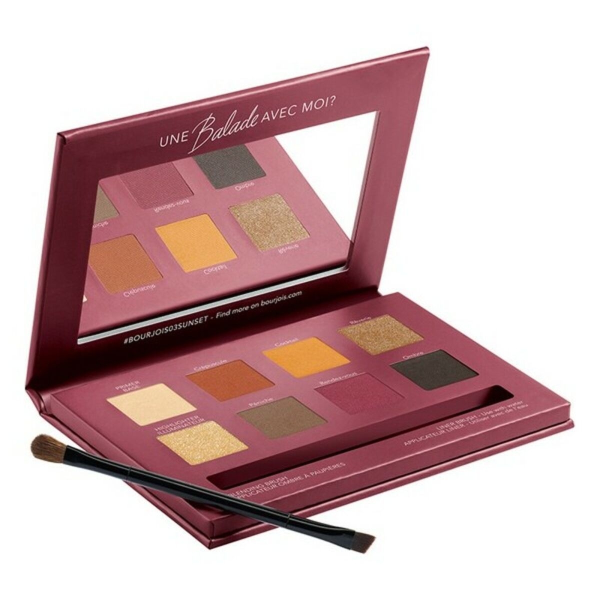 Paleta de Sombras de Olhos Nº3 Quai de Seine Bourjois (4,5 g) - EcoNest