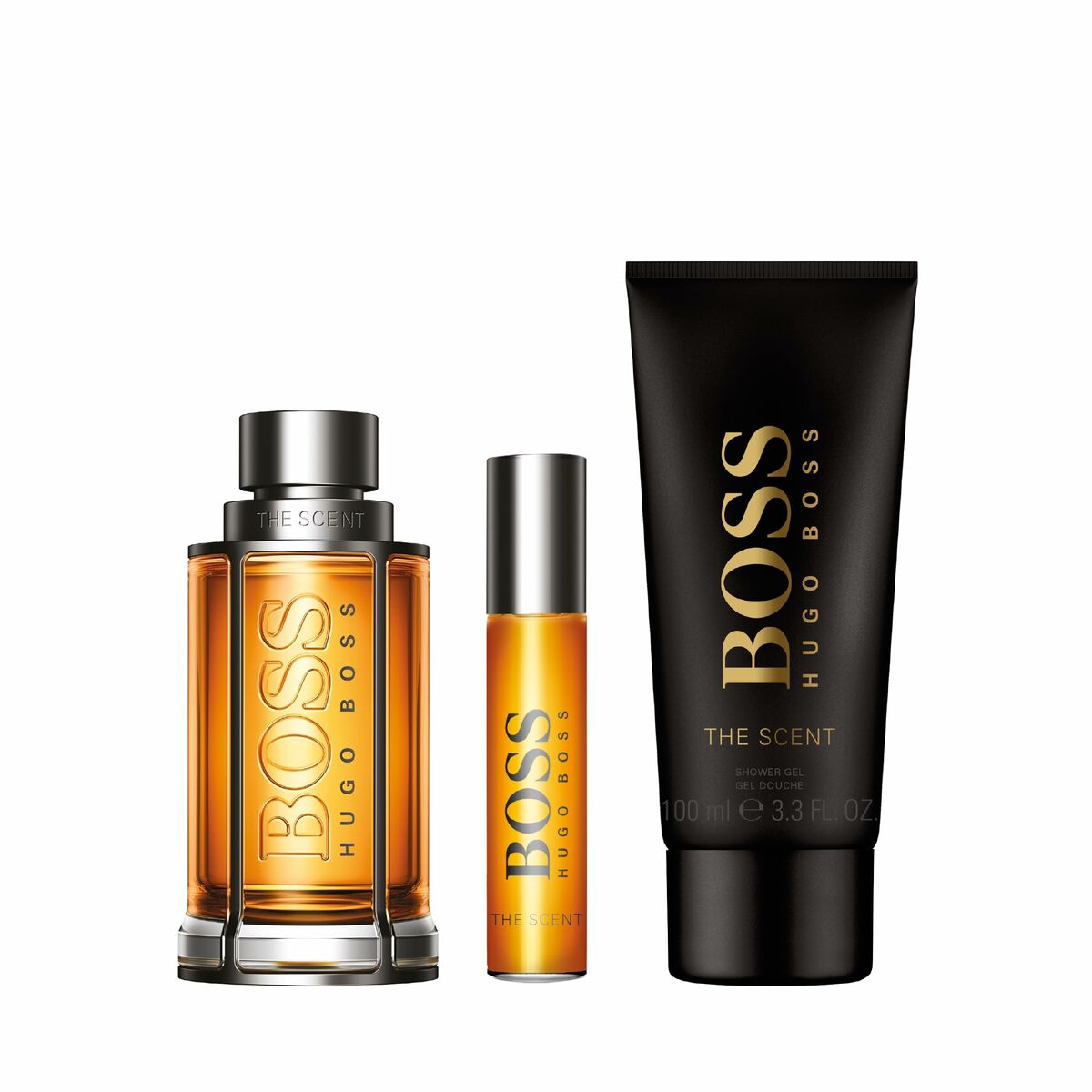 Conjunto de Perfume Homem Hugo Boss EDT BOSS The Scent 3 Peças