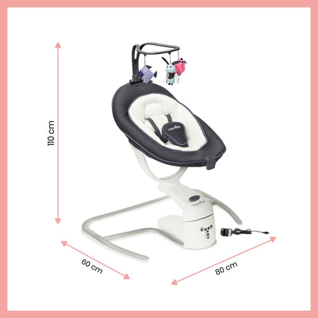 Rede para Bebé Babymoov Swing Swing Cinzento - EcoNest