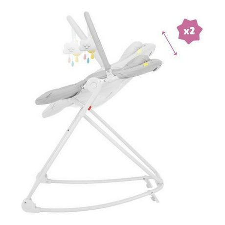 Rede para Bebé Badabulle Compact'up High Cinzento - EcoNest