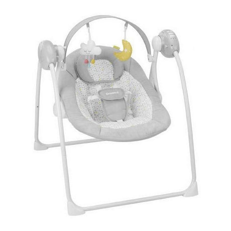 Cadeira de baloiço Badabulle Candy Comfort Swing Cinzento Branco - EcoNest