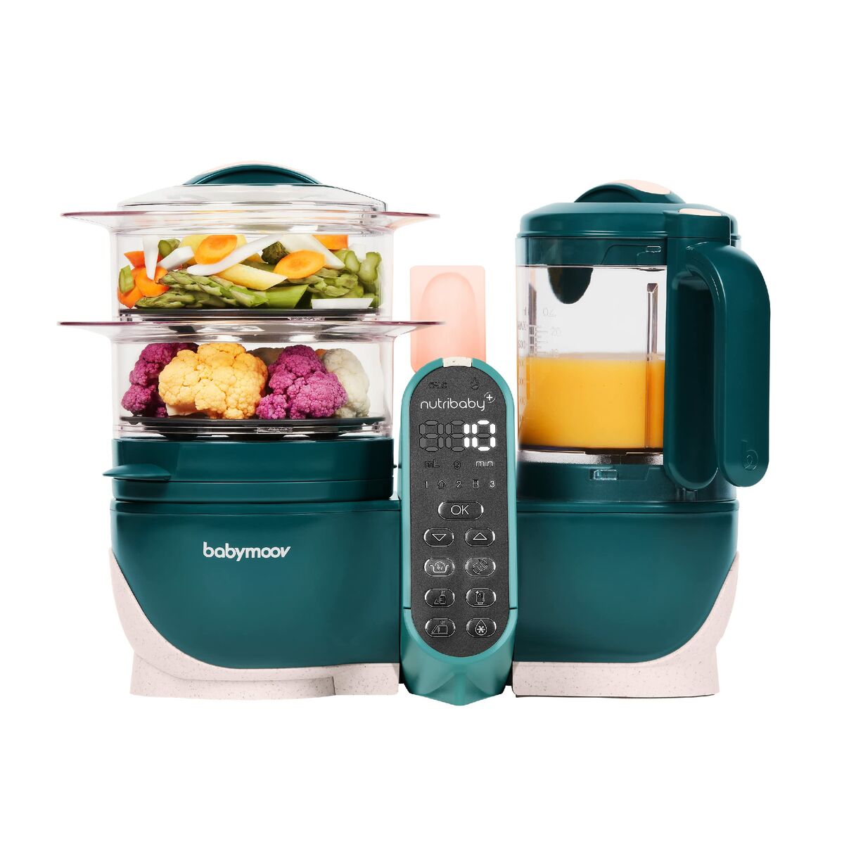 Robot de Cozinha Babymoov Nutribaby Plus Verde 2,2 L - EcoNest