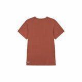 T-shirt Picture Basement Cork Vermelho Escuro Homem - EcoNest