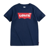 Camisola de Manga Curta Infantil Levi's Batwing Azul escuro Unissexo - EcoNest