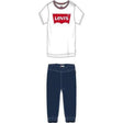 Conjunto de Desporto para Bebé TWILL JOGGER Levi's 6EA924-001 Branco - EcoNest