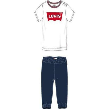 Conjunto de Desporto para Bebé TWILL JOGGER Levi's 6EA924-001 Branco - EcoNest