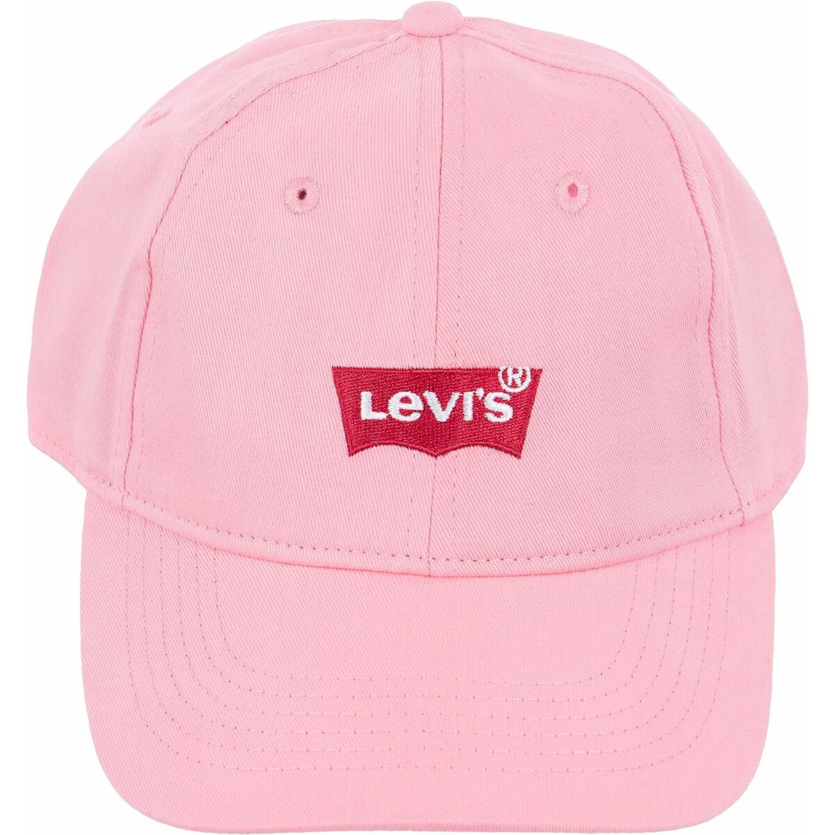 Boné Infantil Levi's Core Batwing Curve Brimcap Cor de Rosa (Tamanho único) - EcoNest