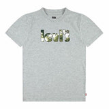 T-shirt Levi's Camo Poster Logo Gray 60731 Cinzento - EcoNest