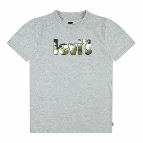 T-shirt Levi's Camo Poster Logo Gray 60731 Cinzento - EcoNest