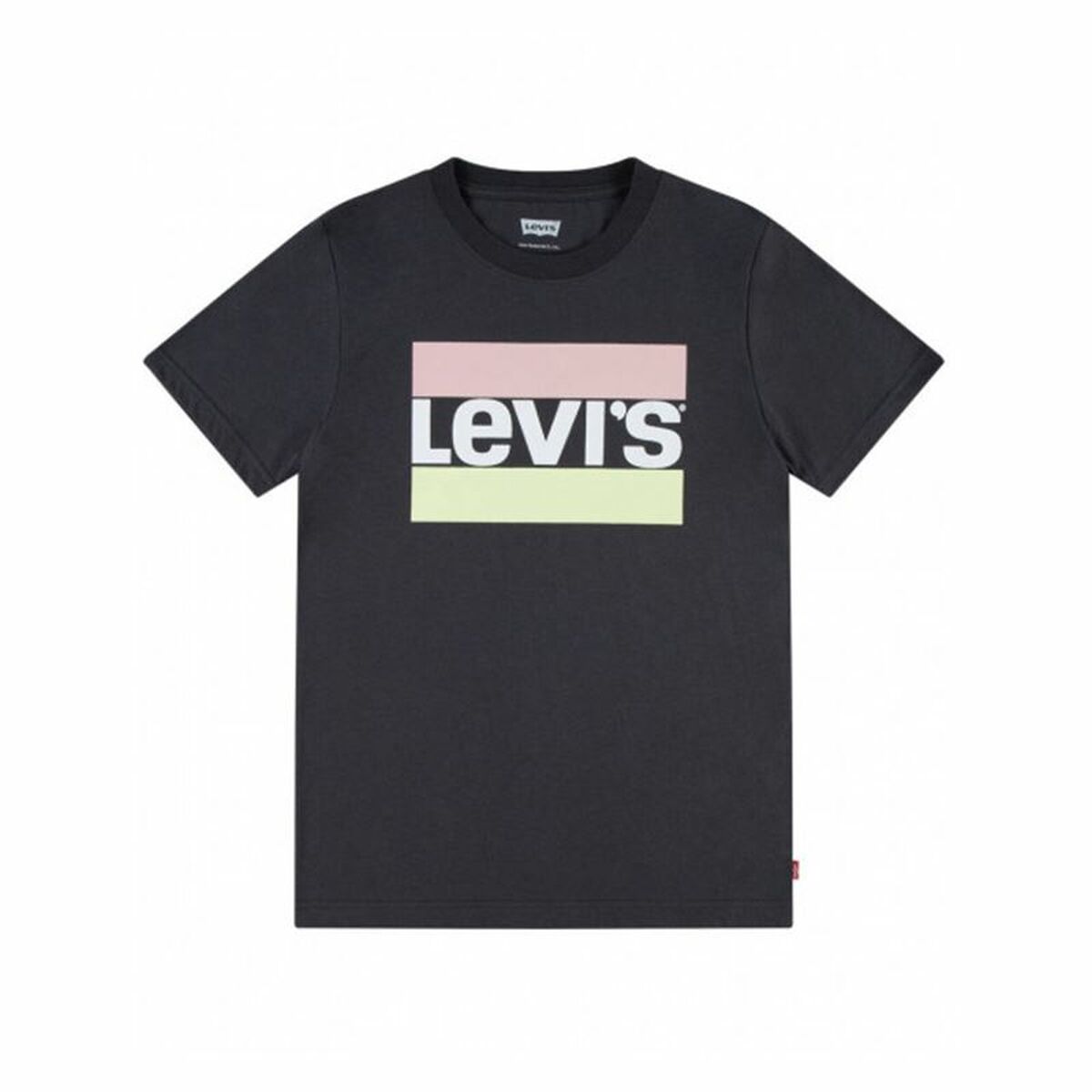 T-shirt Levi's Sportswear Logo Dark Shadow Preto - EcoNest