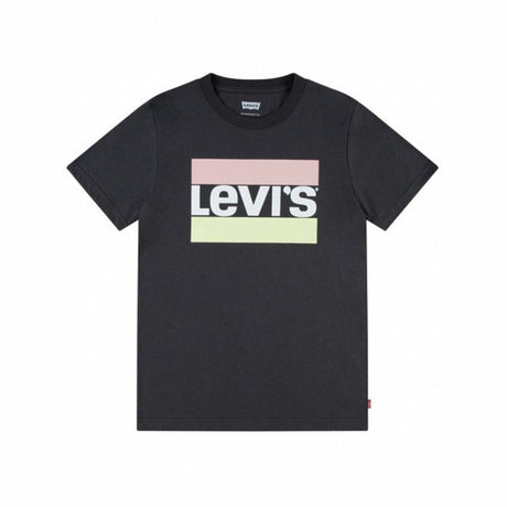 T-shirt Levi's Sportswear Logo Dark Shadow Preto - EcoNest