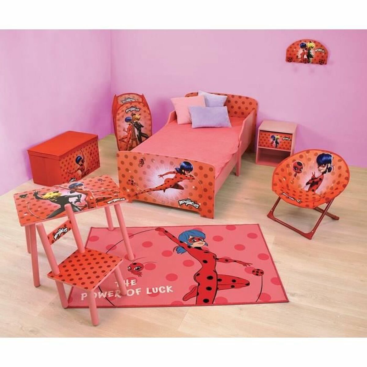 Cama Fun House Miraculous 140 x 70 cm - EcoNest