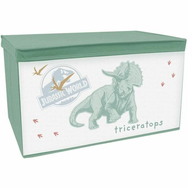 Caixa de Armazenagem Fun House Jurasic World Dinosaur Verde 55,5 x 34,5 x 34 cm - EcoNest