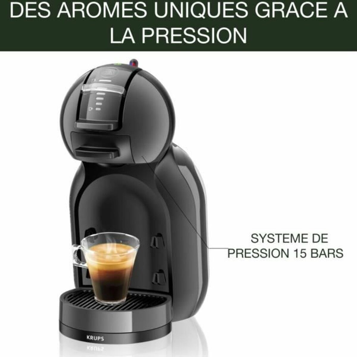 Máquina de Café de Cápsulas Krups 800 ml 1500 W