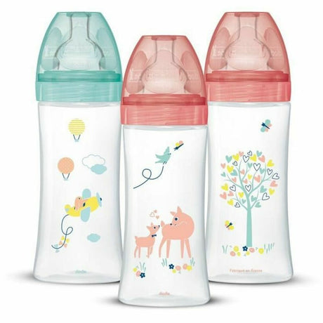 Conjunto de biberões Dodie 3 uds (330 ml) - EcoNest