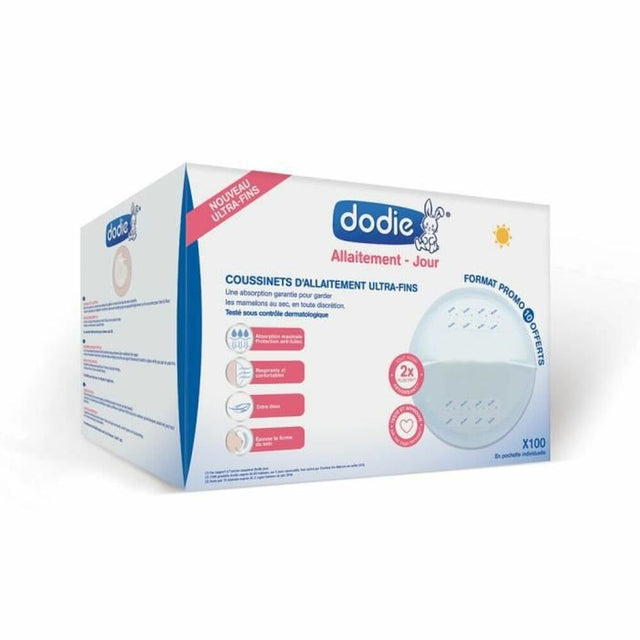 Discos Protetores de Aleitamento Dodie 100 Peças - EcoNest