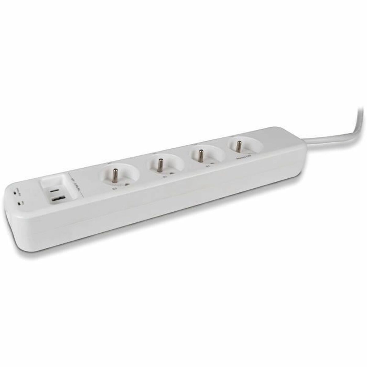 Extensão com 4 Tomadas sem Interruptor SCS SENTINEL SmartPlug 240 V - EcoNest