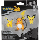 Conjunto de Figuras Pokémon Evolution Multi-Pack: Pikachu - EcoNest