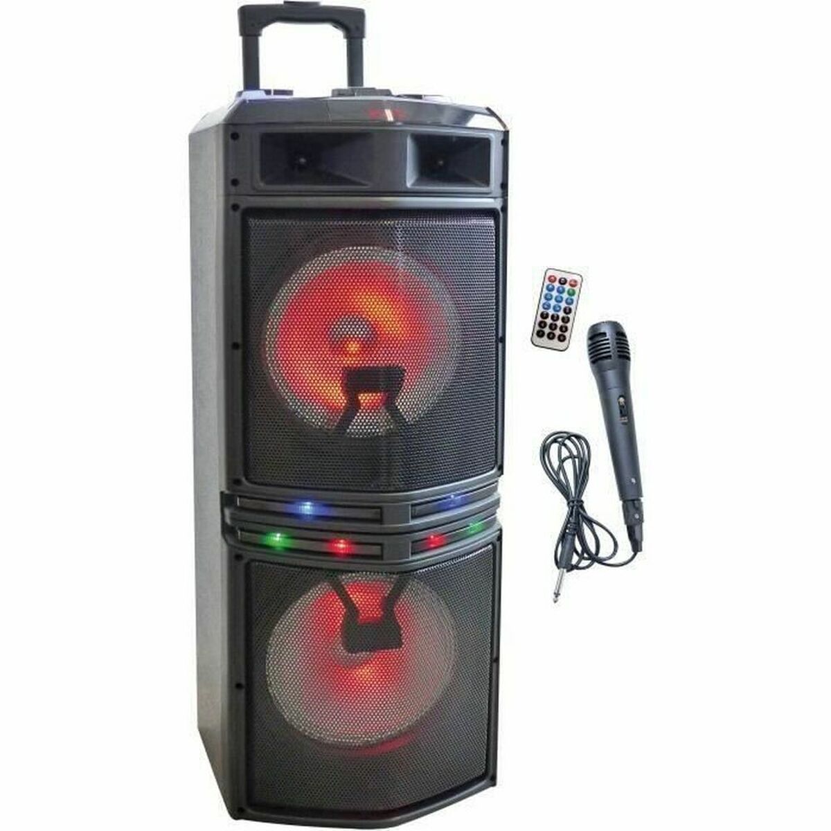 Altifalante Bluetooth Portátil Inovalley MS02XXL 1000 W Karaoke - EcoNest