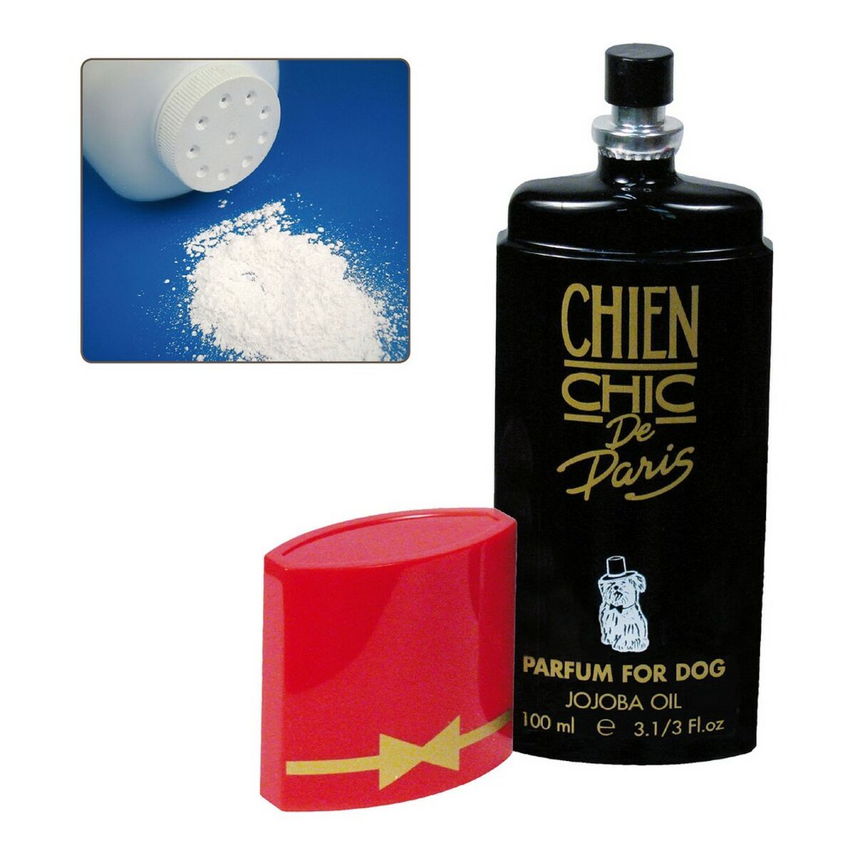 Perfume para Animais de Estimação Chien Chic Cão Pós de Talco (100 ml) - EcoNest