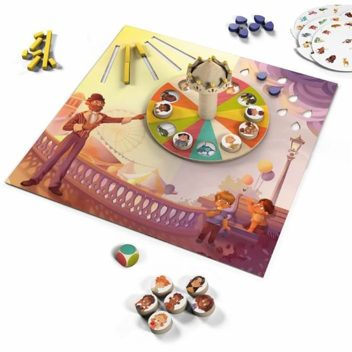 Jogo de Mesa Iello Mr. Carrousel (FR) Multicolor (1 Peça) - EcoNest