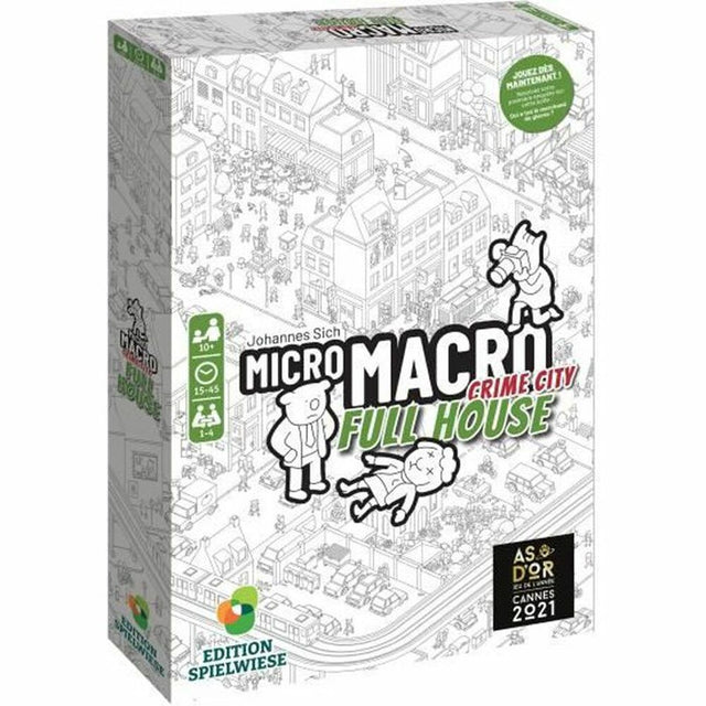 Jogo de Mesa BKR Bunker Micro Macro 2 Crime City - Full House - EcoNest