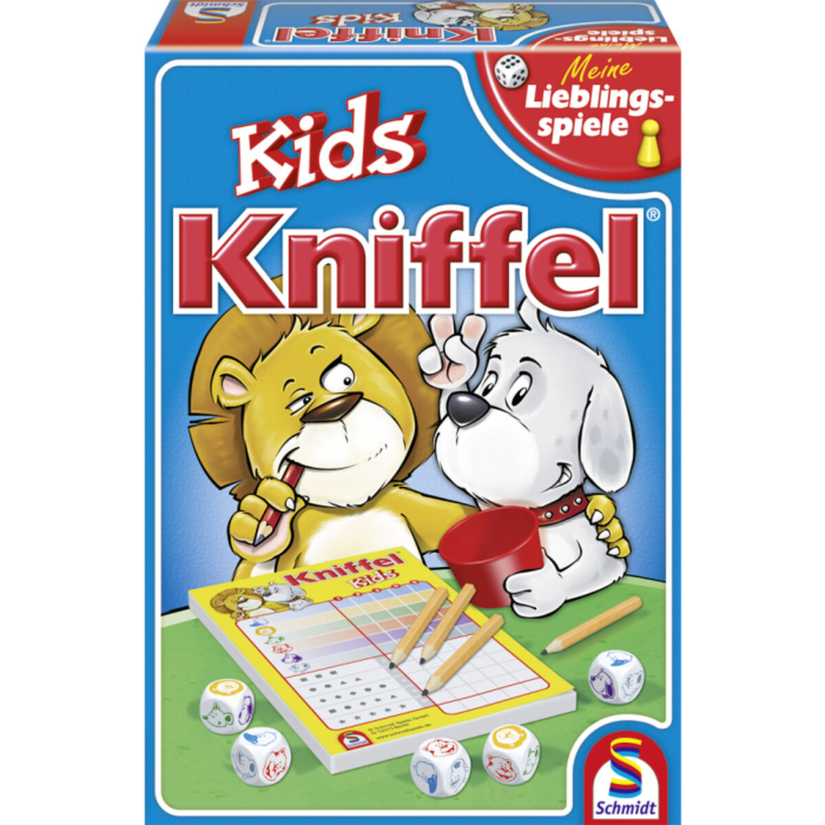 Jogo de Mesa Schmidt Spiele Kniffel Kids - EcoNest